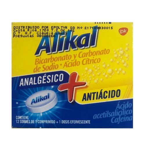 Analgésico Alikal x 12 sobres