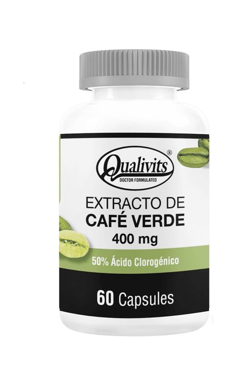 Suplemento Dietario Qualivits Extracto Café Verde x 400 mg 60 Cápsulas