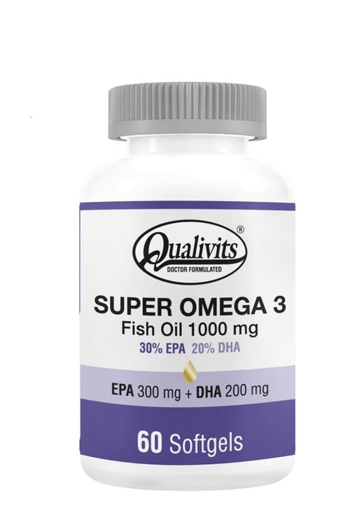 Suplemento Dietario Qualivits Super Omega x 1000 mg 60 Cápsulas