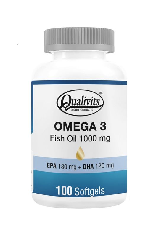 Suplemento Dietario Qualivits Omega 3 x 1000 mg x 100 caps