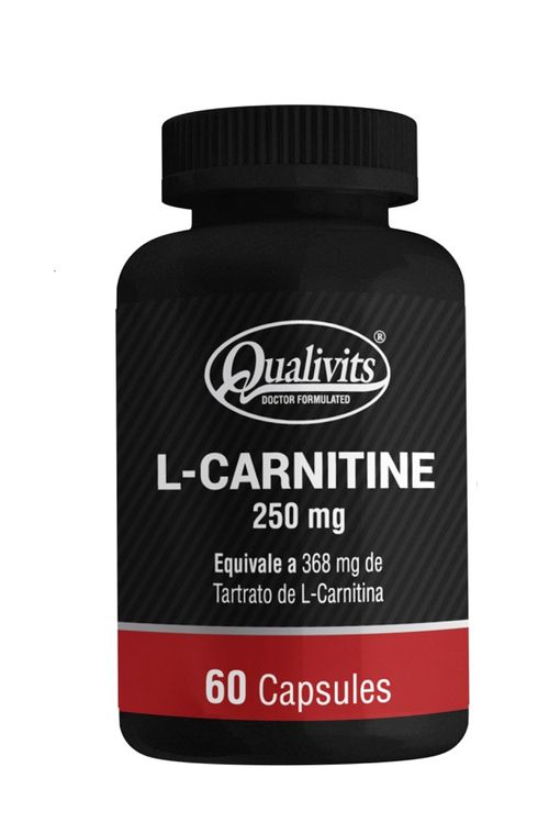 Suplemento Dietario Qualivits L-Carnitina 250 mg x 60 cápsulas