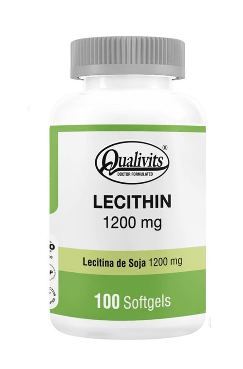 Suplemento Dietario Qualivits Lecithin x 1200 mg x 100 caps