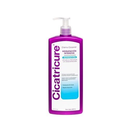 Crema Corporal Cicatricure Hidratación Intensa Reparación x 400 ml