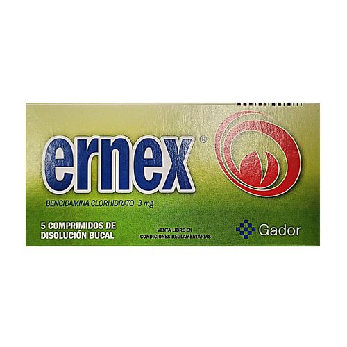 Ernex x 5 Comprimidos