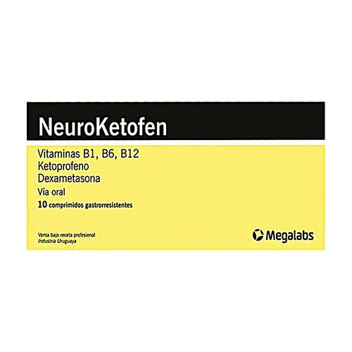 Neuroketofen x 10 Comprimidos