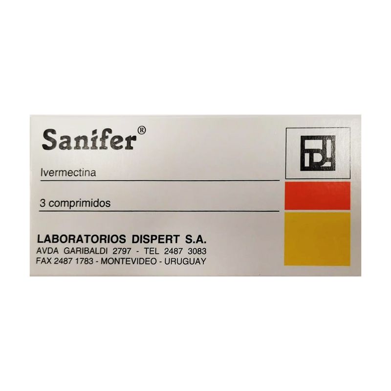 sanifer6mgx3comprimidos