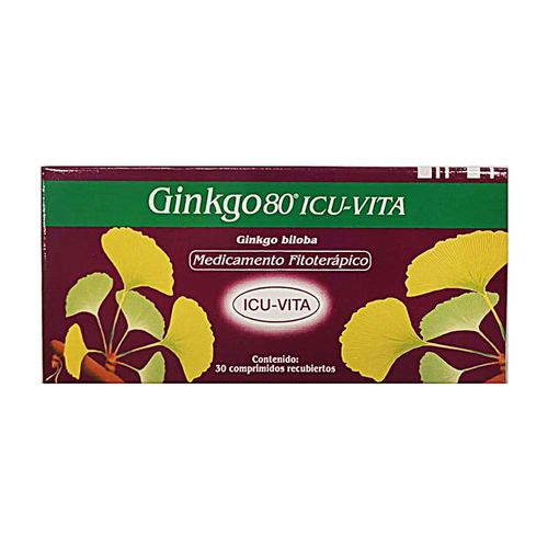 Ginkgo Icu-Vita 80 mg x 30 Comprimidos