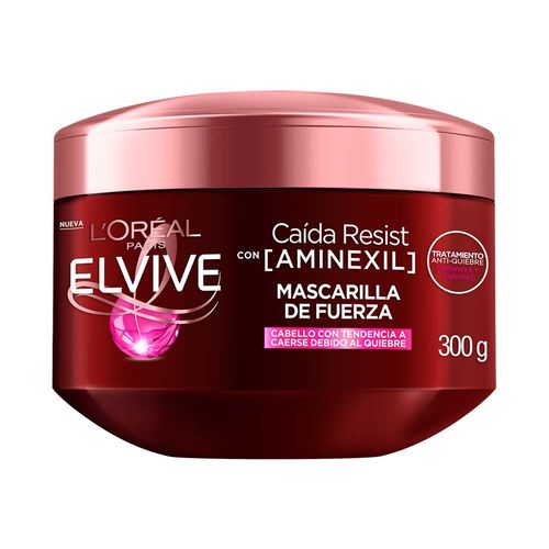 Crema Tratamiento Elvive Caída Resist con Aminexil x 300 ml