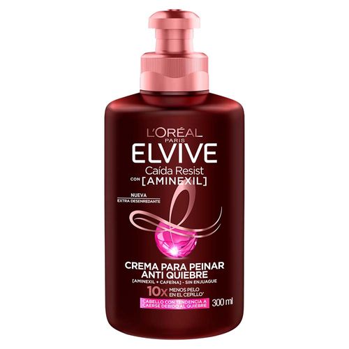 Crema Peinar Elvive Caída Resist con Aminexil x 300 ml