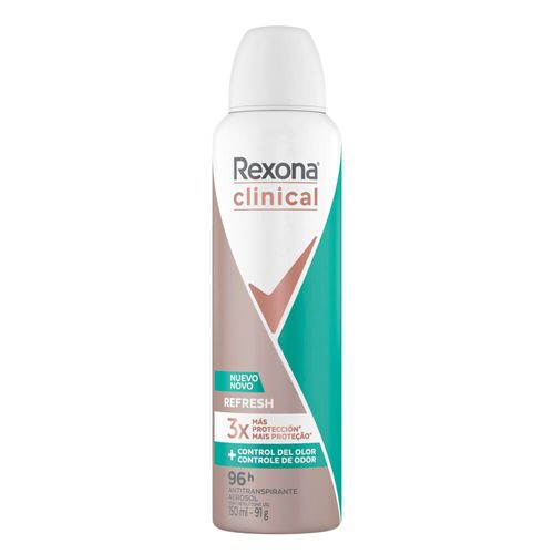 Desodorante Rexona Clinical Aero Refresh Femenino x 150 ml