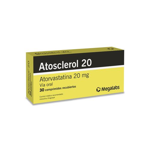 Atosclerol x 20 mg x 30 Comprimidos