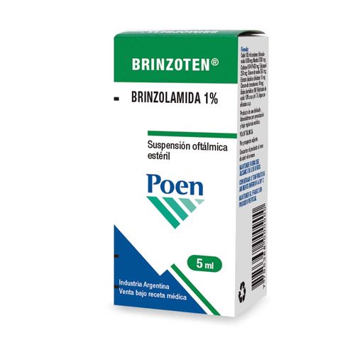 Suspensión Oftálmica Esteril Brinzoten x 5 ml