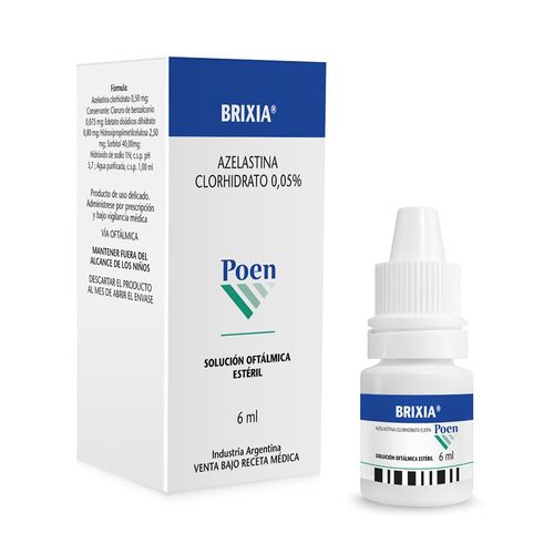 Solución Oftálmica Esteril Brixia 0,05% x 6 ml