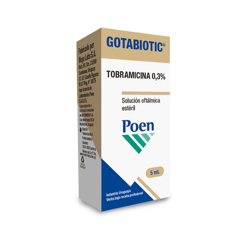 Solución Oftálmica Esteril Gotabiotic x 5 ml