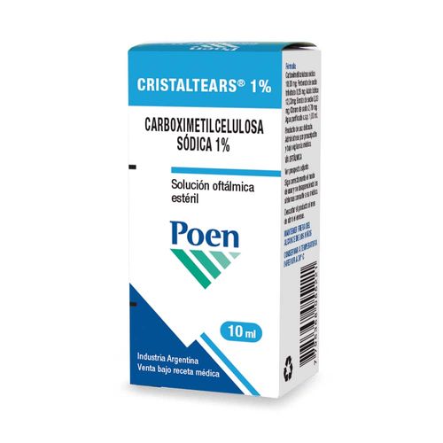 Solución Oftálmica Estéril Cristaltears 1% x 10 ml