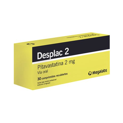 Desplac x 2 mg x 30 Comprimidos Recubiertos