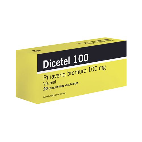 Dicetel x 100 mg x 20 Comprimidos