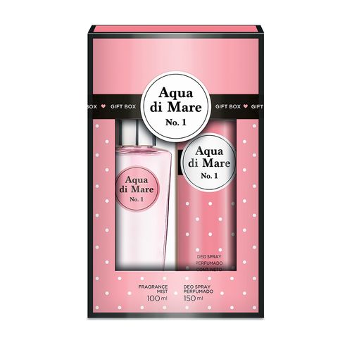 Set Aqua Di Mare No. 1 - EDT x 100 ml + Deo Spray x 150 ml