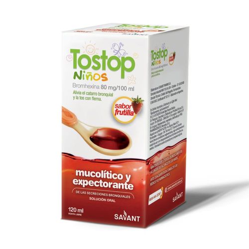 Tostop Niños Sabor Frutilla x 100 ml