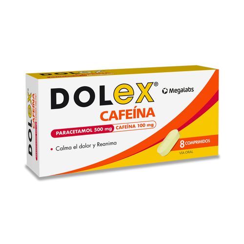 Dolex Cafeina x 8 Comp