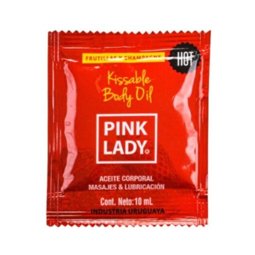 Aceite Íntimo Pink Lady Frutillas con Champagne x 10 ml