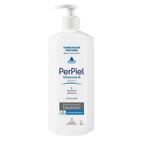 Emulsión Corporal Perpiel Vitamina A x 400 g