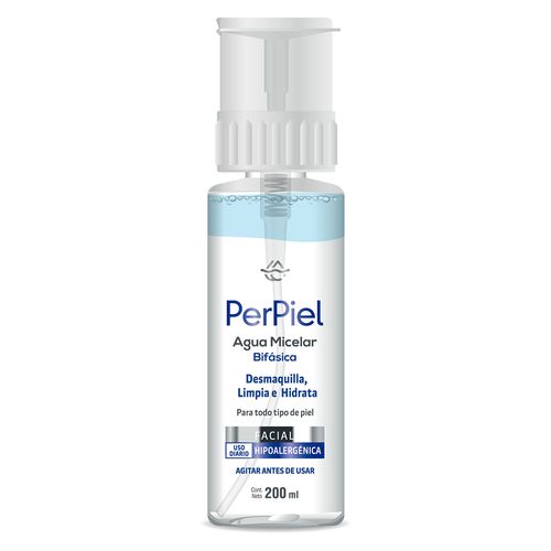 Agua Micelar Perpiel Bifásica x 200 ml