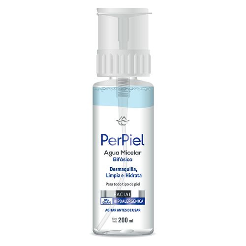 Agua Micelar Perpiel Bifásica x 200 ml