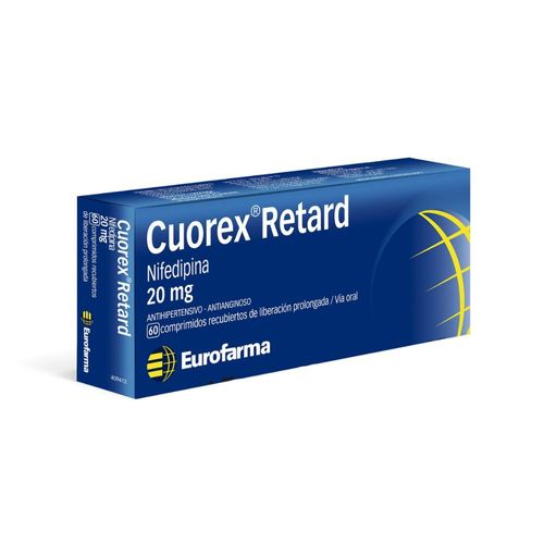 Cuorex Retard Eurofarma x 20 comp