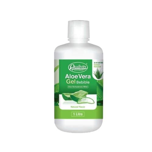 Gel Bebible Qualivits Aloe Vera sabor Natural x 1 l