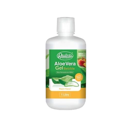 Gel Bebible Qualivits Aloe Vera sabor Durazno x 1 l