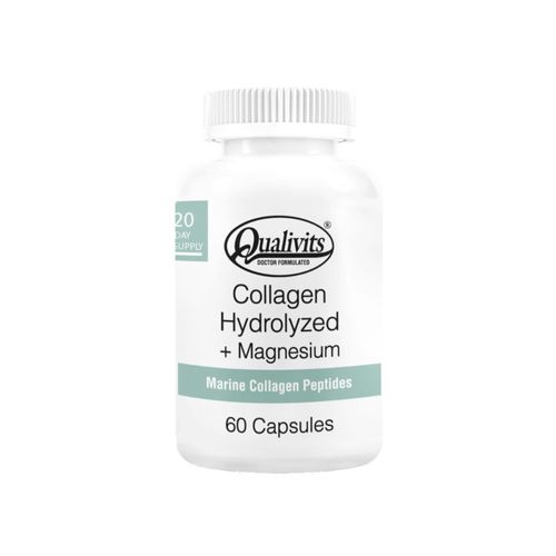 Suplemento Dietario Qualivits Colágeno Hidrolizado 400 mg + Magnesio 100 mg x 60 caps