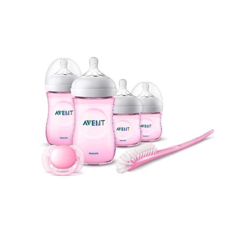 Set Avent Natural Recien Nacido Rosa