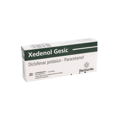 Xedenol Gesic Baliarda x 20 comp
