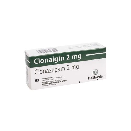 Clonagin 2 mg Baliarda x 60 comp