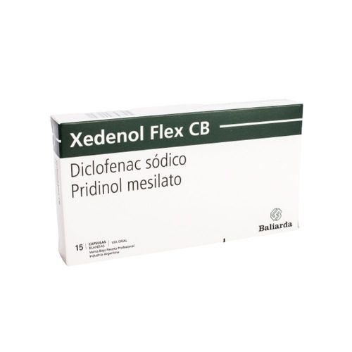 Xedenol Flex CB Baliarda x 15 caps