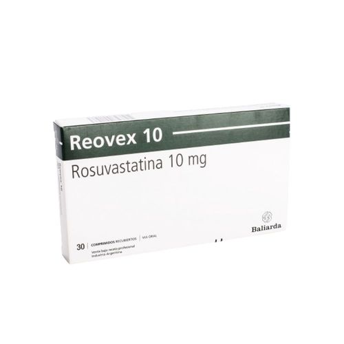 Reovex 10 mg Baliarda x 30 comp