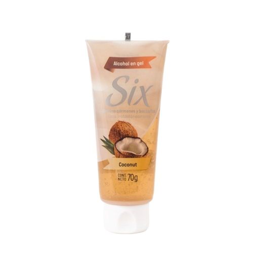 Alcohol en Gel Six Coconut x 70 g