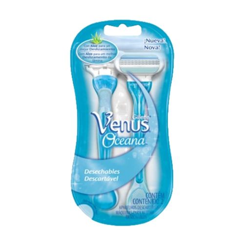 Máquina para Afeitar Gillette Venus Oceana x 2 un