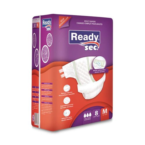 Pañales para Adultos Readysec Elastizado Talle M x 8 un