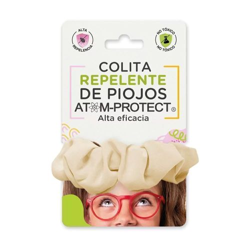 Gomita de Pelo Repelente de Piojos Atomprotect Color Vainilla