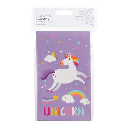 Cuaderno Cosido Simplicity Unicornio