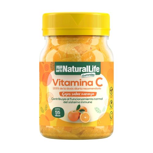 Suplemento Dietario Natural Life Vitamina C Gummy x 55 un