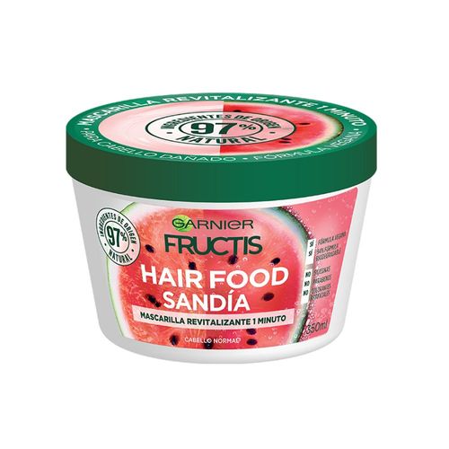 Mascarilla Capilar Garnier Fructis Hair Food Sandia x 350 ml