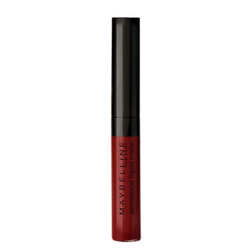 Labial Liquido Maybelline Sensational Matte Carnival Red x 5 ml