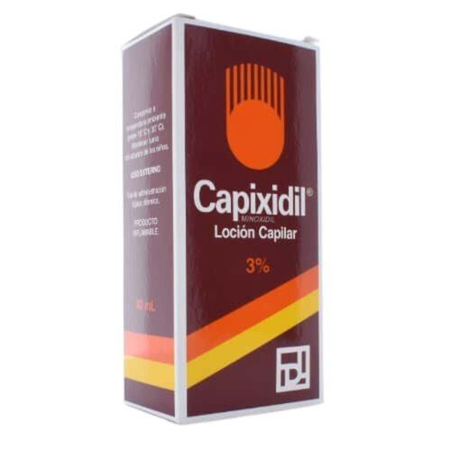 Loción Capilar Capixidil Minoxidil Tópico 3% x 40 ml