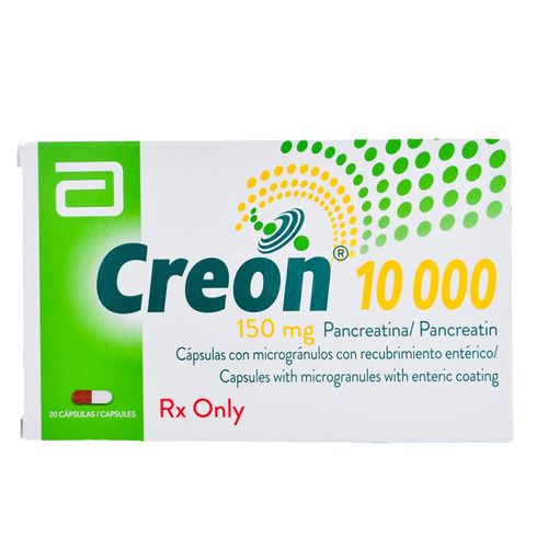 Creon 10000 20 Capsulas