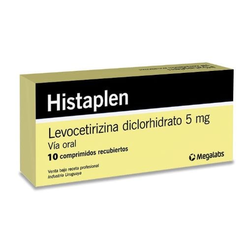 Histaplen 5 mg x 10 Comp Recubiertos