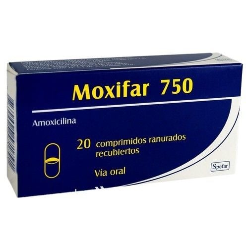 Moxifar 750 x 20 Comp Recubiertos