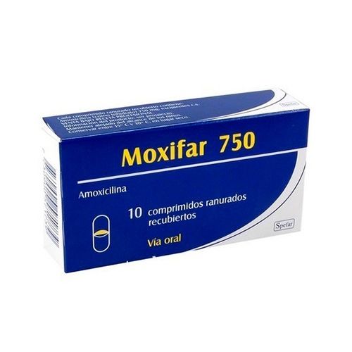 Moxifar 750 x 10 Comp Recubiertos